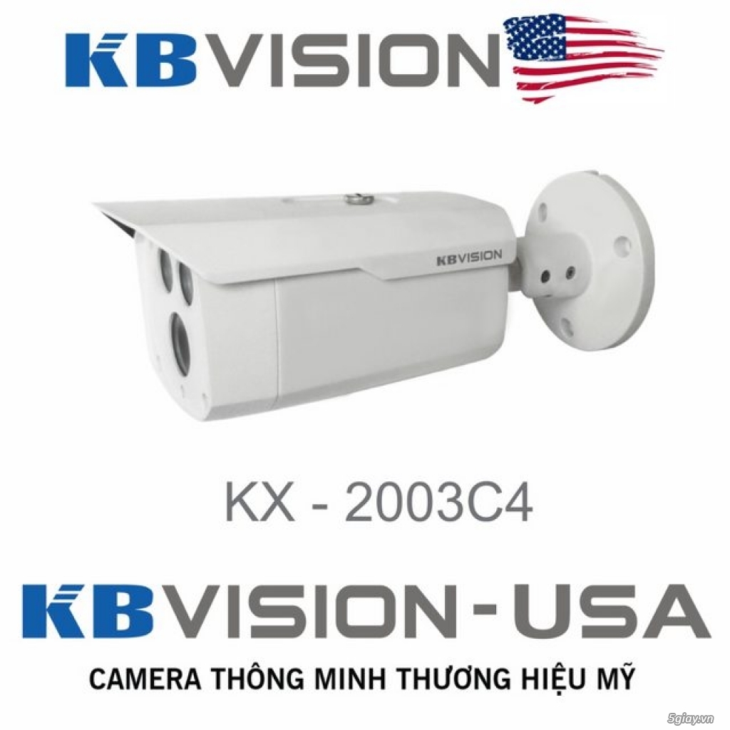 Trọn bộ camera quan sát KB Vision-thương hiệu Mỹ_ giá chỉ 4,200,000đ - 1