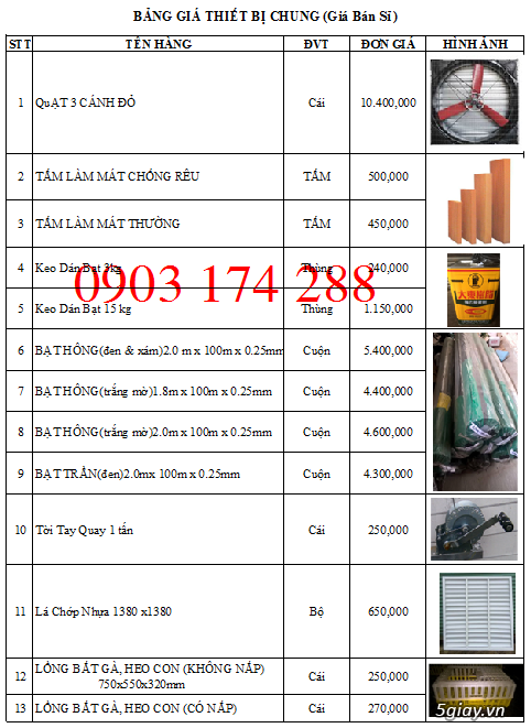 Thiết Bị Chăn Nuôi Gà Heo - 23