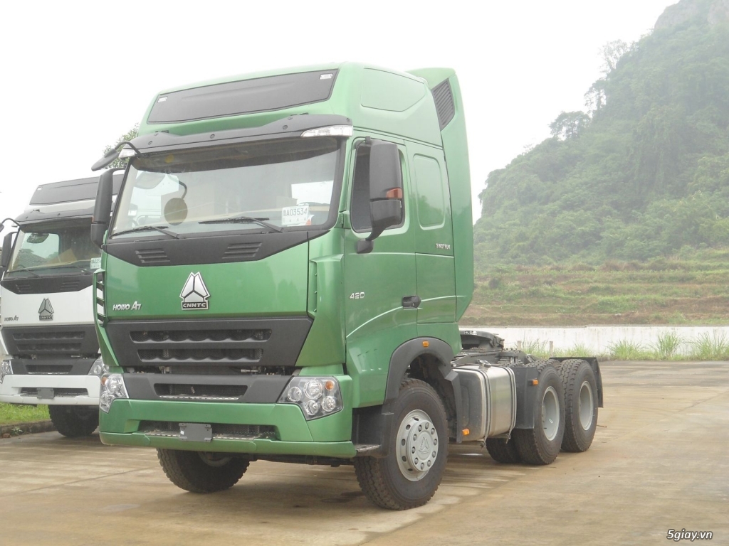 Đầu kéo howo 375, 420, A7 tại Hà Nội 2016, 2017 - 1