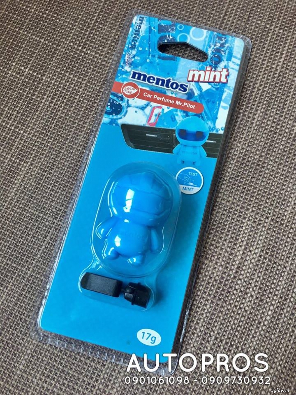 Kẹp thơm MENTOS CAR PERFUME dành cho ô tô - 3