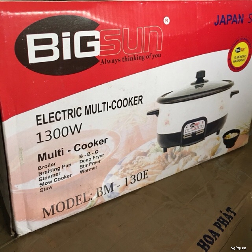 Lẩu điện bigsun BM-130E giá mềm xèo