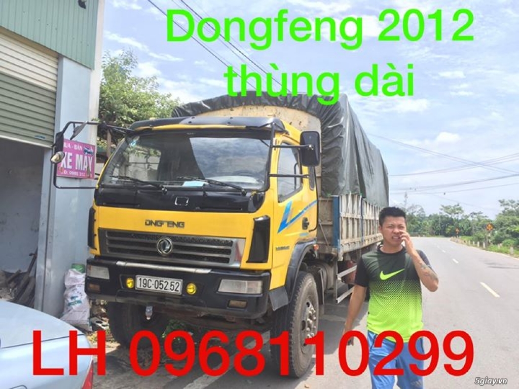 Xe tải thùng 755 tấn Trường Giang đời 2015