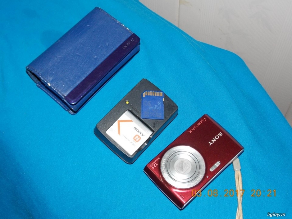 Máy ảnh Sony W510 12.1Mpx Đỏ đô, mới 98% - 2