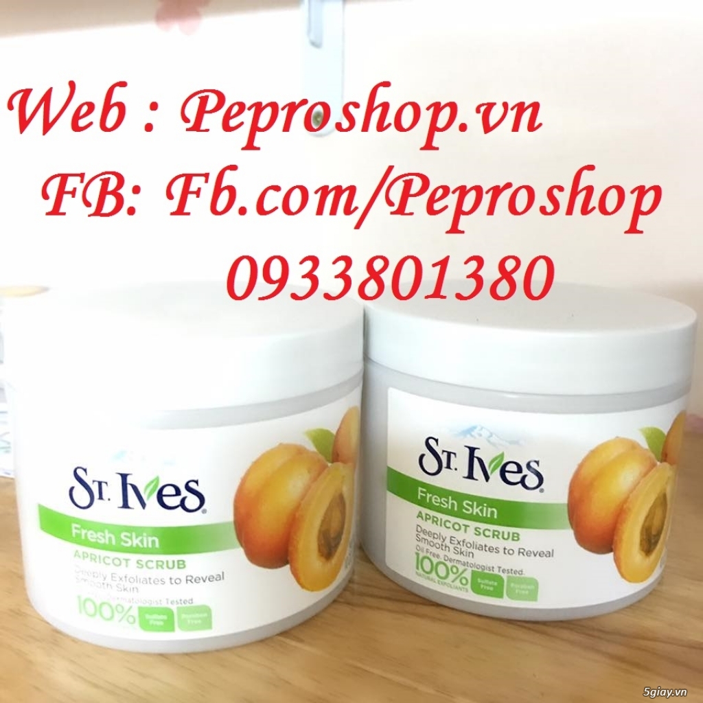 Kem tẩy da chết ST. iver Body (Dạng hũ) - Peproshop