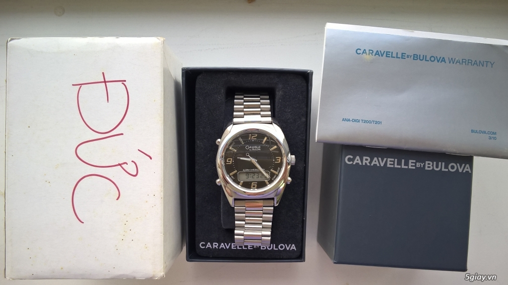 Đồng hồ Caravelle by Bulova fullbox ship Amazon - 1