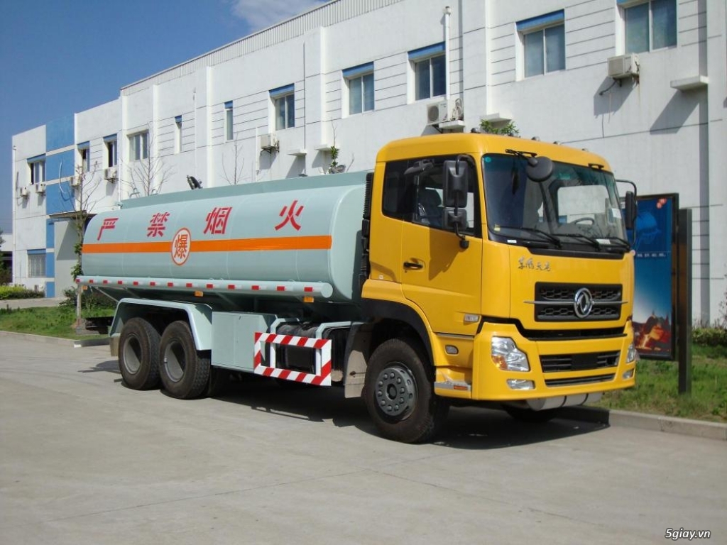 Xe bồn chở xăng dầu 7-10m3,11-12m3, 16-18m3, 20-26m Dongfeng,Hyundai