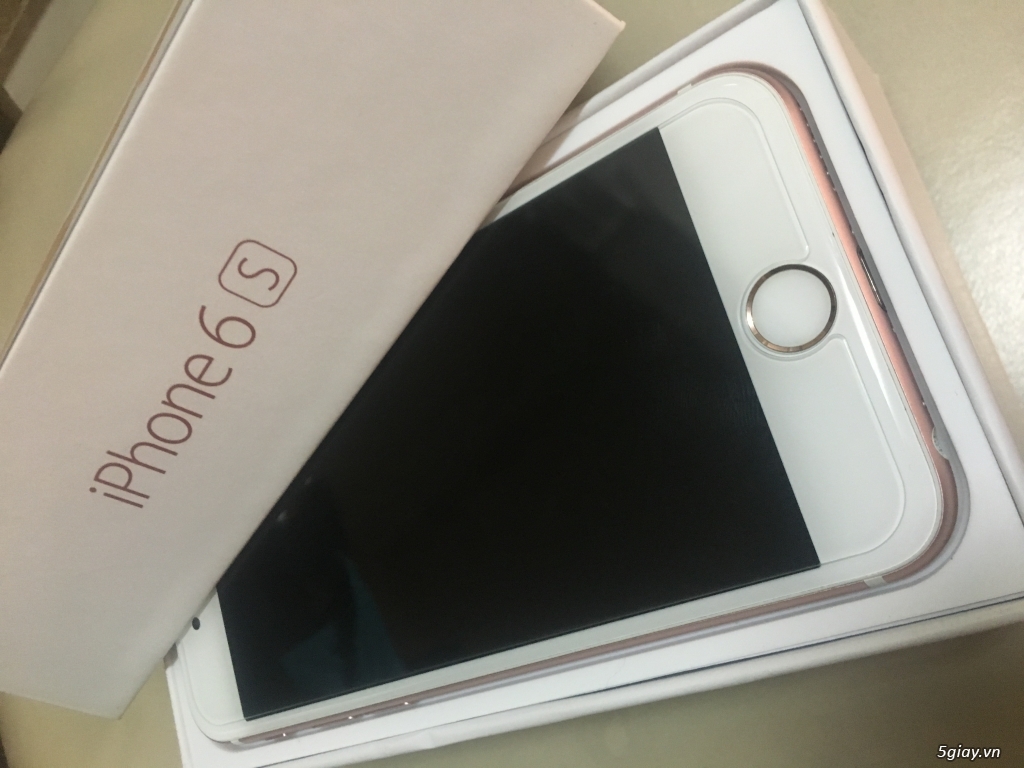 iphone 6s 16G, màu hồng, full box ... - 2