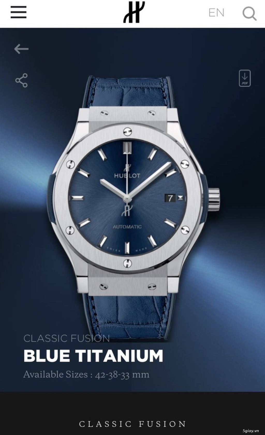 Topic Chuyên doanh đồng hồ HubLot Chính Hãng - 6