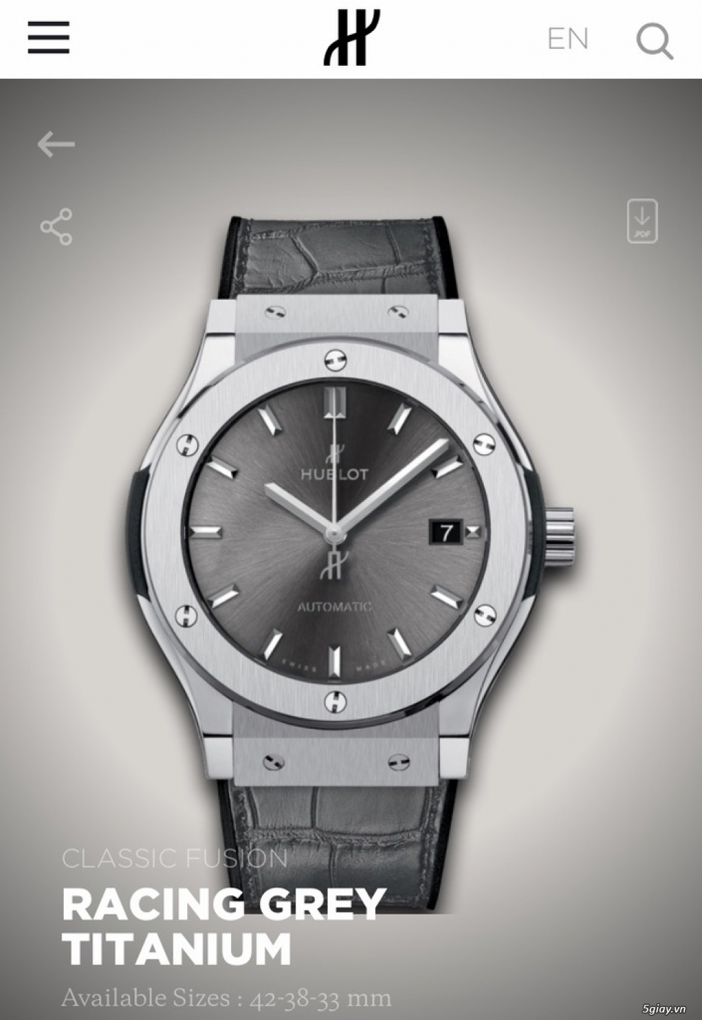 Topic Chuyên doanh đồng hồ HubLot Chính Hãng - 8