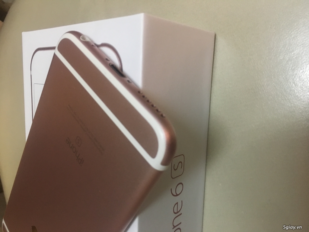 iphone 6s 16G, màu hồng, full box ... - 1