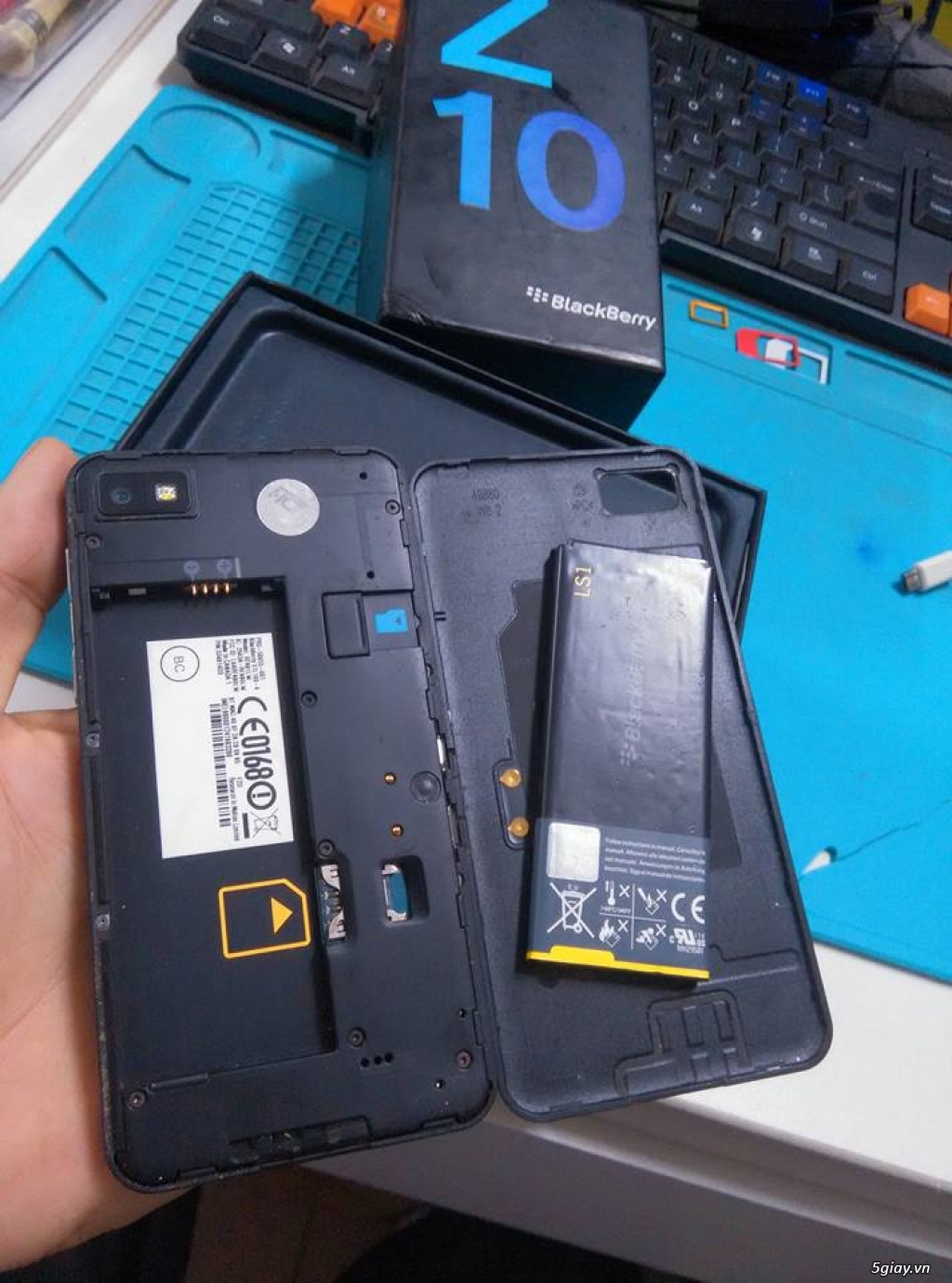 Blackberry Z10 fullbox hàng Verizon - 4