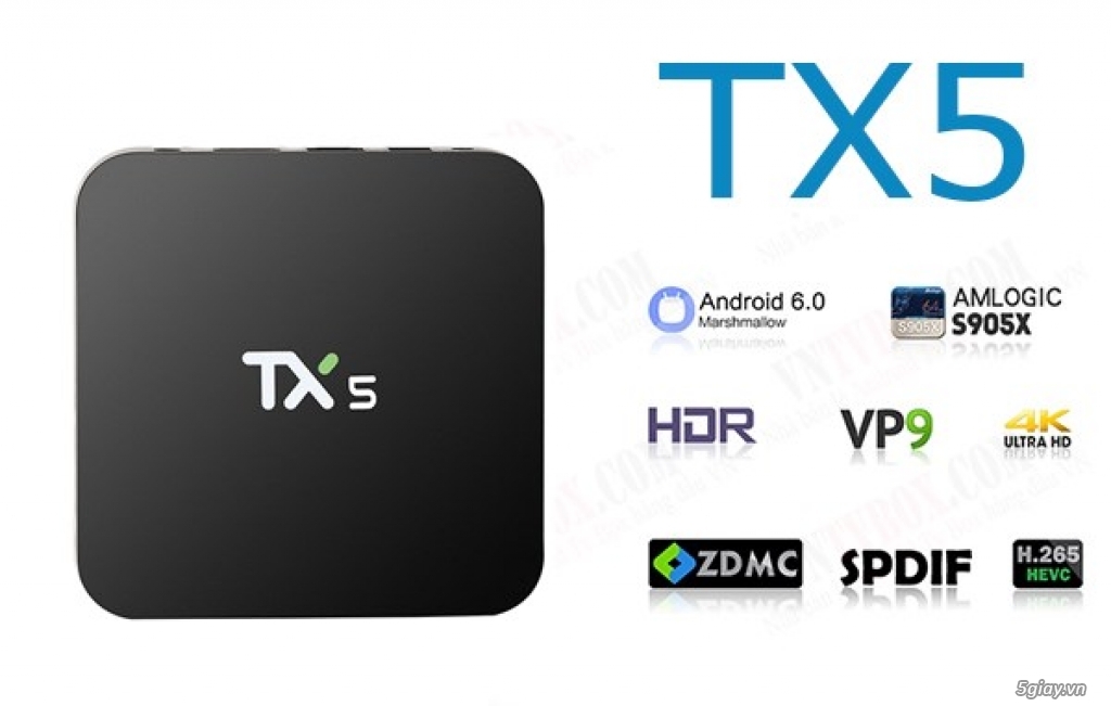 TX5 4K KODI Android 6.0 HÀNG NGON MÀ CÒN GIÁ MƯỢT - 1