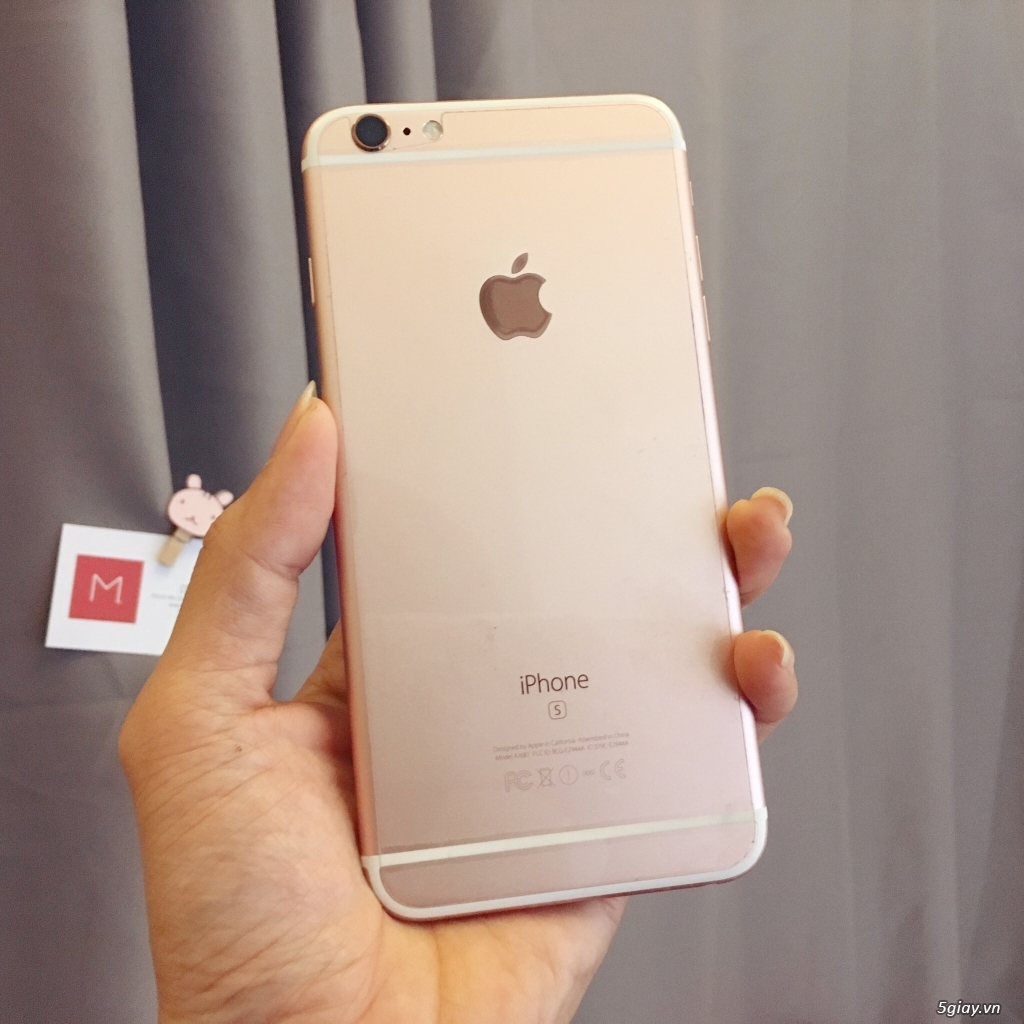 iPhone 6s Plus Quốc tế Rose 128gb có vân tay - 1