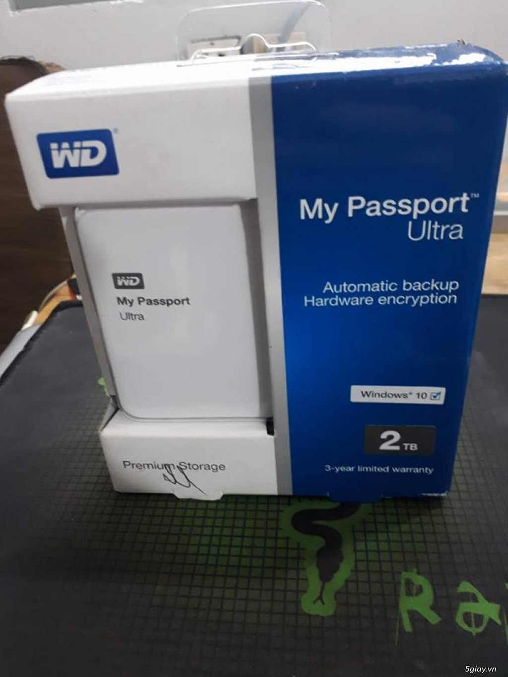 Ổ cứng di động WD My Passport 2T GB Còn nguyên hôp chưa khui - 3