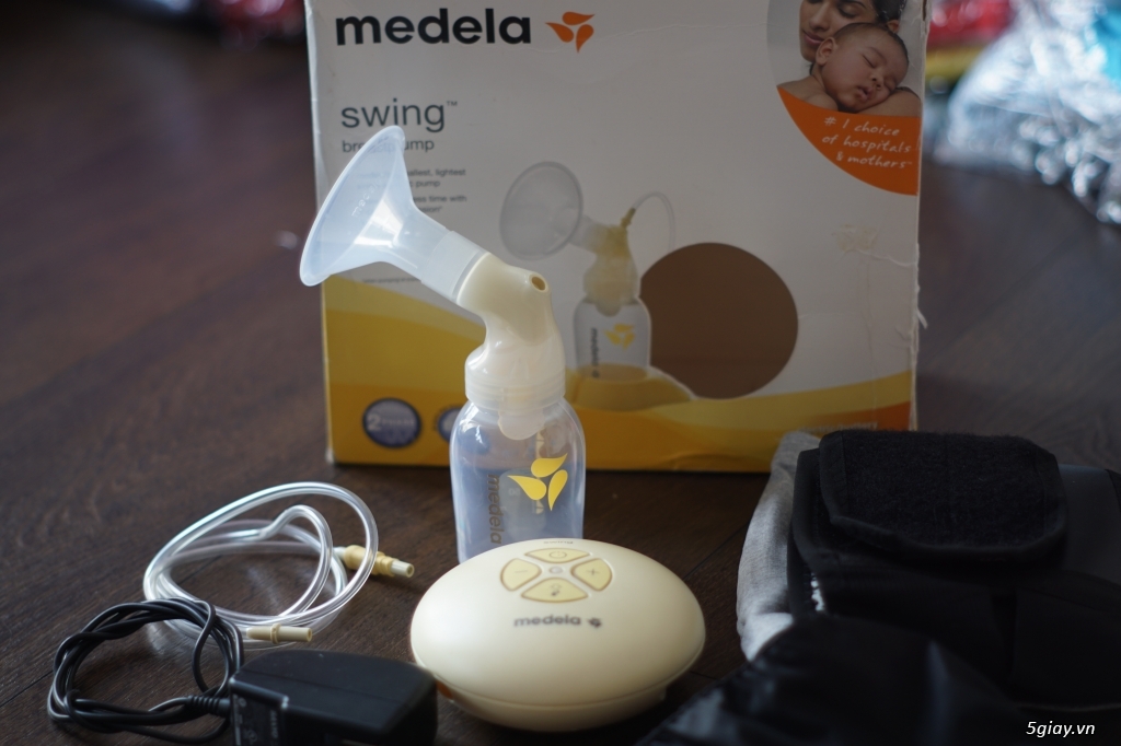 Cần thanh lý máy hút sữa Medela Swing (Thụy Sỹ) mới sử dụng 4 tháng