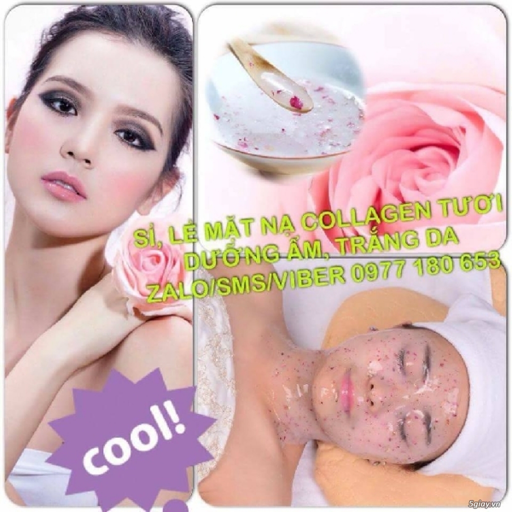 SỈ LẺ MẶT NẠ COLLAGEN TƯƠI 0977.180.653