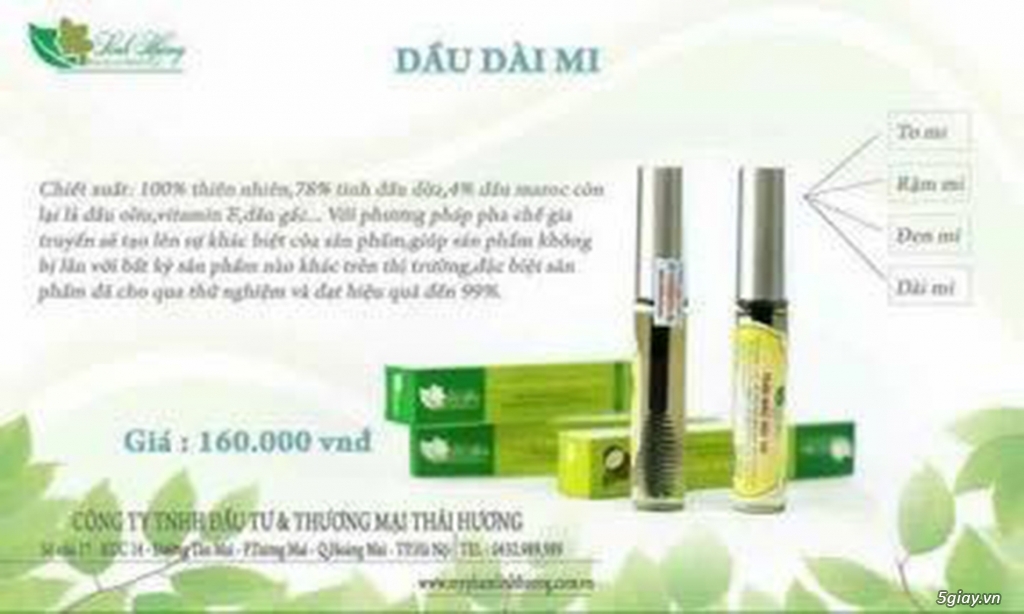 Dầu dài mi Linh Hương - 14