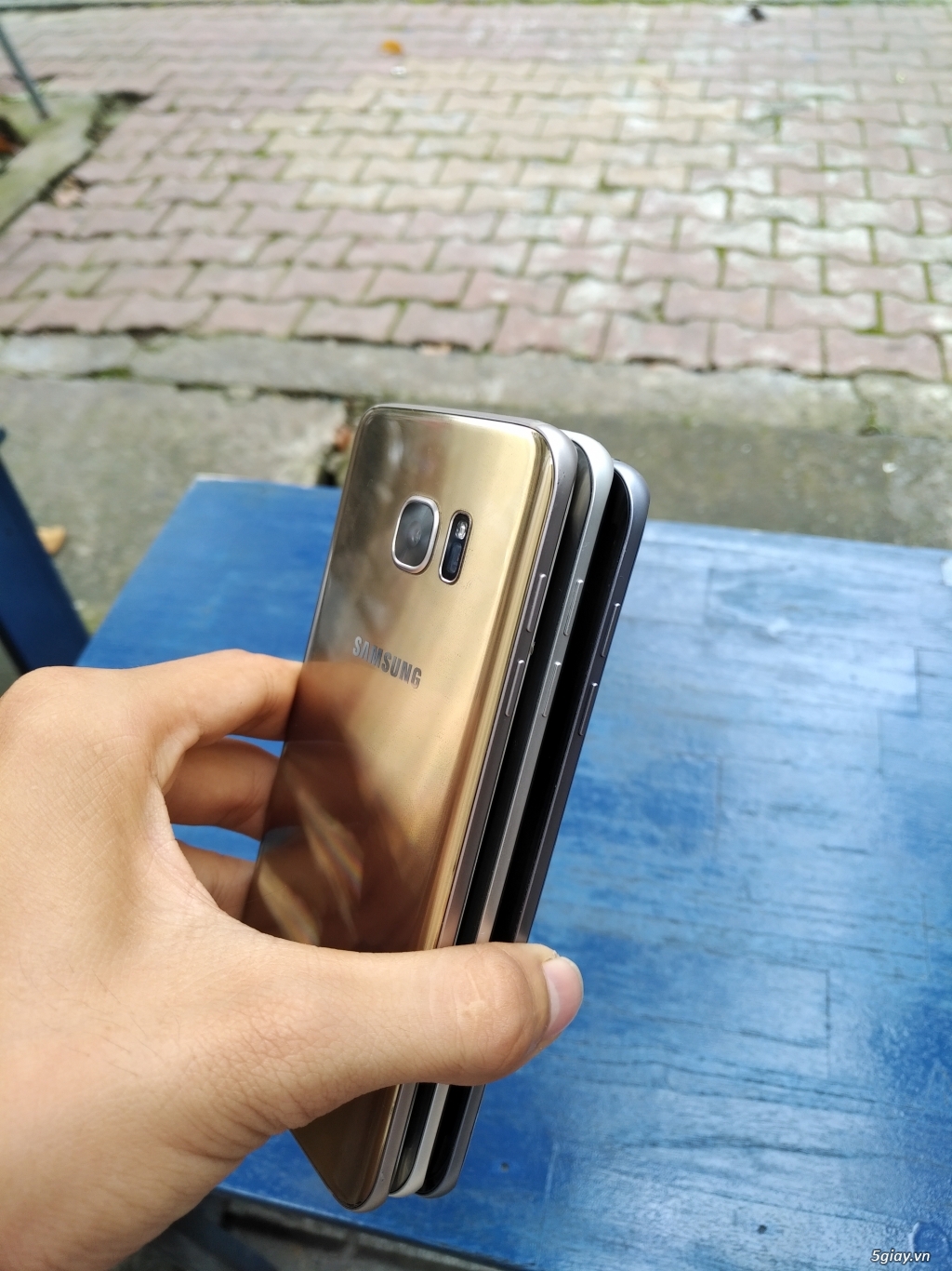 Samsung S7 EDGE liknew 1 sim máy như mới zin all - 24