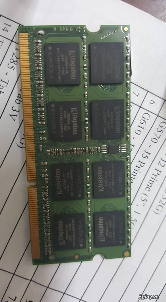 Ram laptop ddr3l 8G haswell 1.35V LIKE NEW - 1