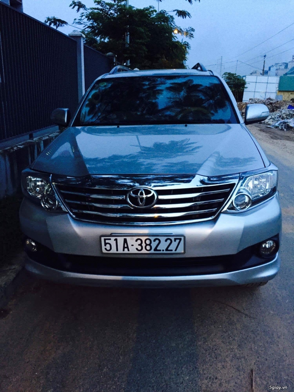 Fortuner 2012 , màu bạc, 1 cầu, long lanh 7xxT - 2