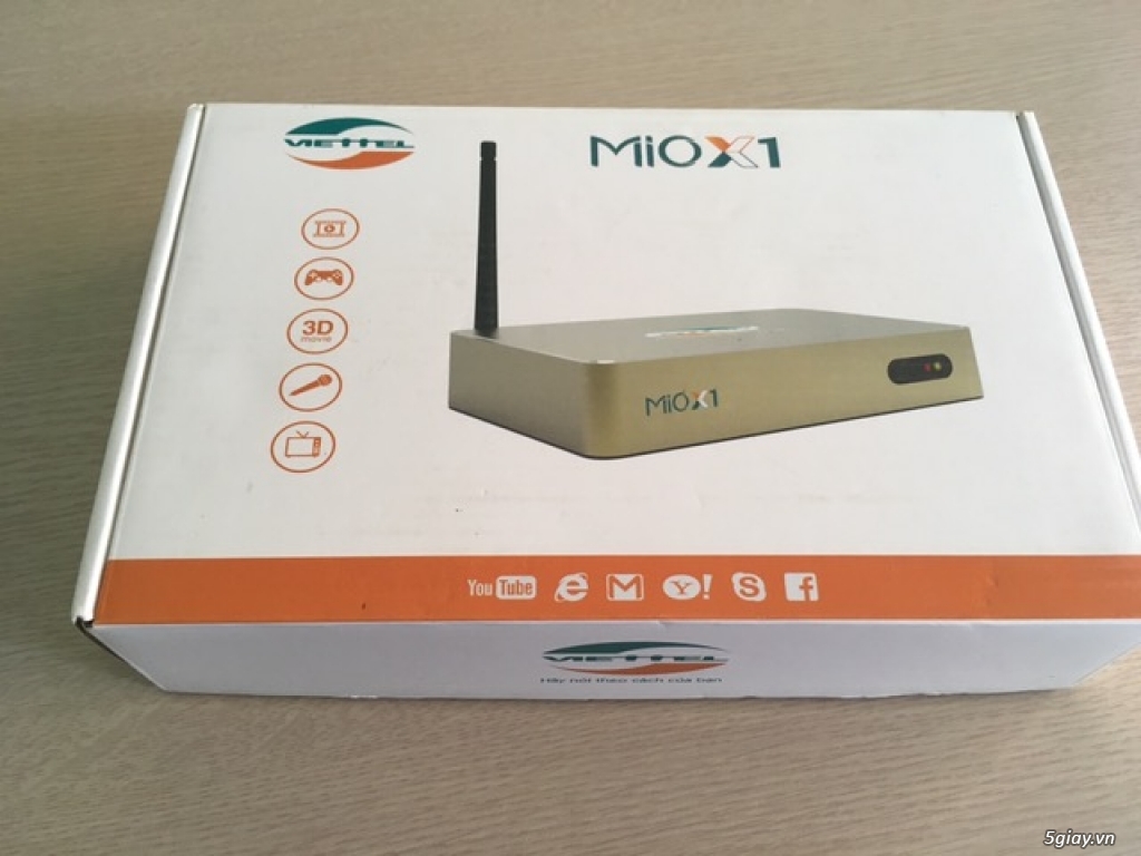 Viettel Mio box New 100% Giá tốt BH 7 Tháng