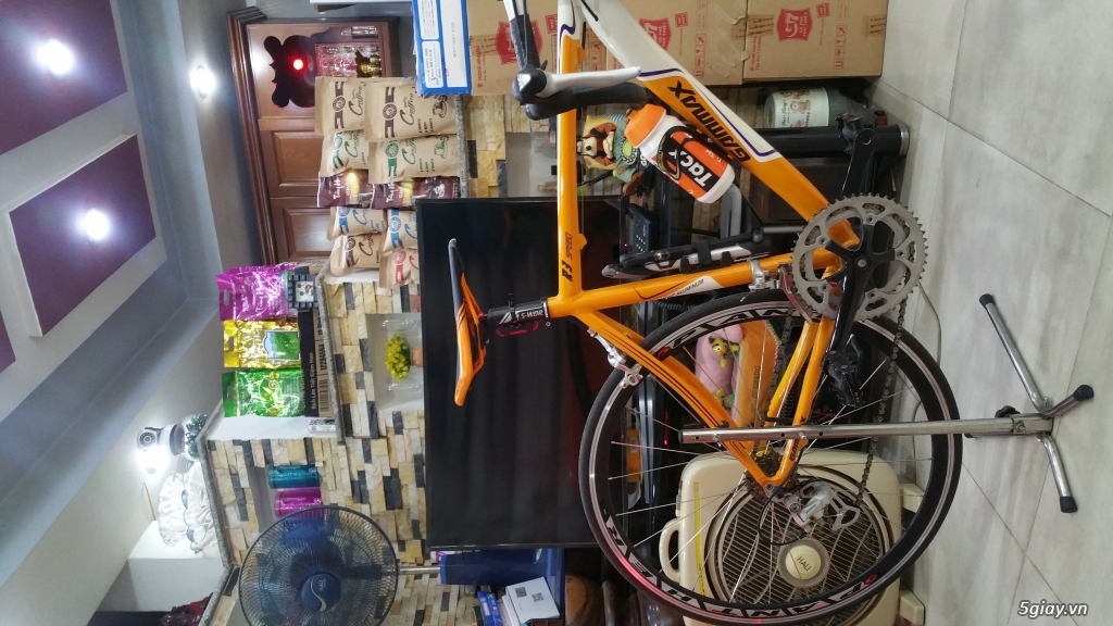 Xe khung sườn nhôm phuộc cacbon - 1