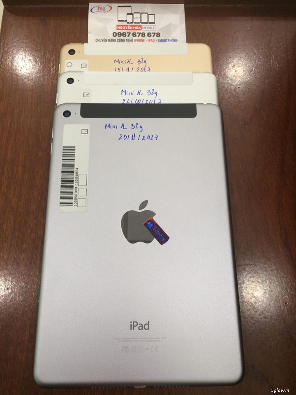 iPad 4/ Mini 2/ 3/ 4/ Air 1/ 2 - Nguyên Zin 100% Gía Tốt Nhất Thế Gian - 13
