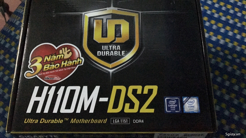 Chip intel i3 6100 3.7 ghz  full hộp + full bảo hành viết sơn =giá mềm - 7
