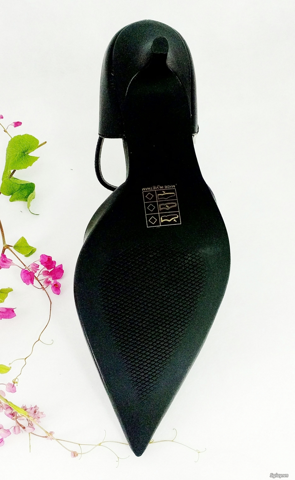GIÀY XĂNG ĐAN 3CM MŨI NHỌN QUYẾN RỦ - 4