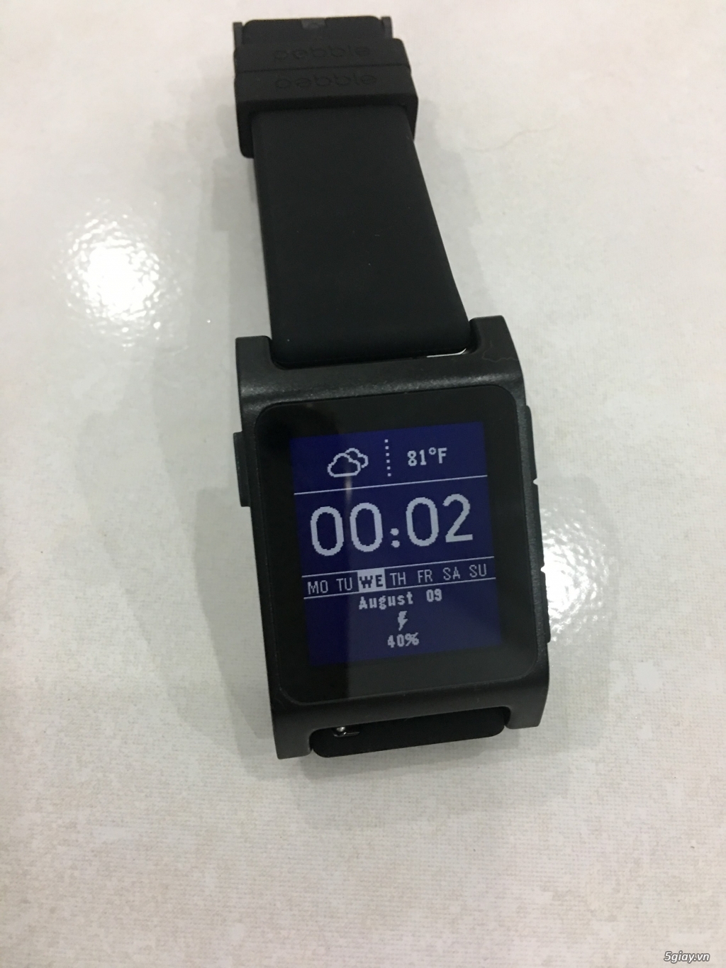 Cần bán đồng hồ thông minh Pebble 2, mới xài được 10 ngày, như mới - 2