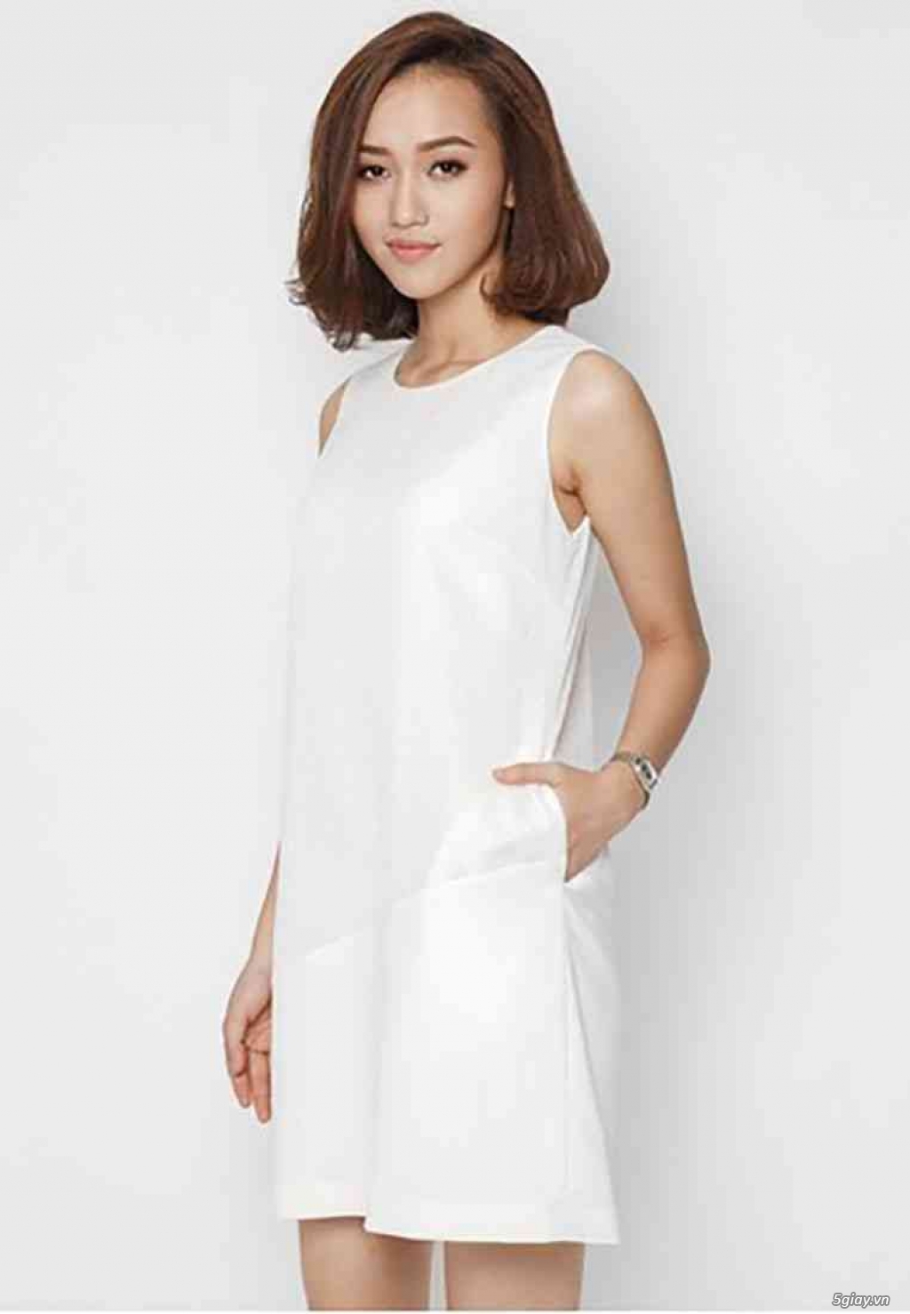 Đầm Công Sở Đẹp Thời Trang 2017 Gía Rẻ Nhất Thị Trường - 4