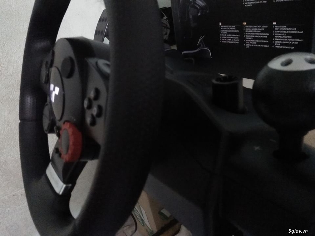 Bán Vô Lăng Logitech Driving Force GT Full Box - 1