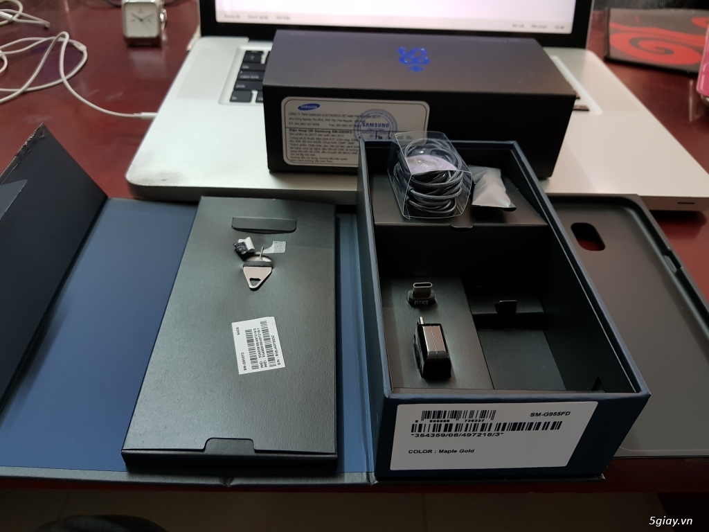 Cần bán: Samsung S8 Plus màu Gold fullbox chính hãng Samsung Việt Nam. - 2