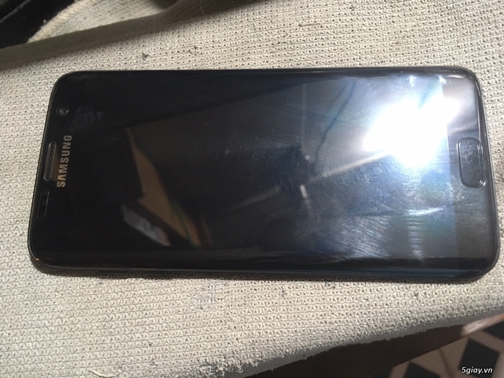 SAMSUNG S7 Edge Black pearl 128gb , hàng công ty , fullbox - 1