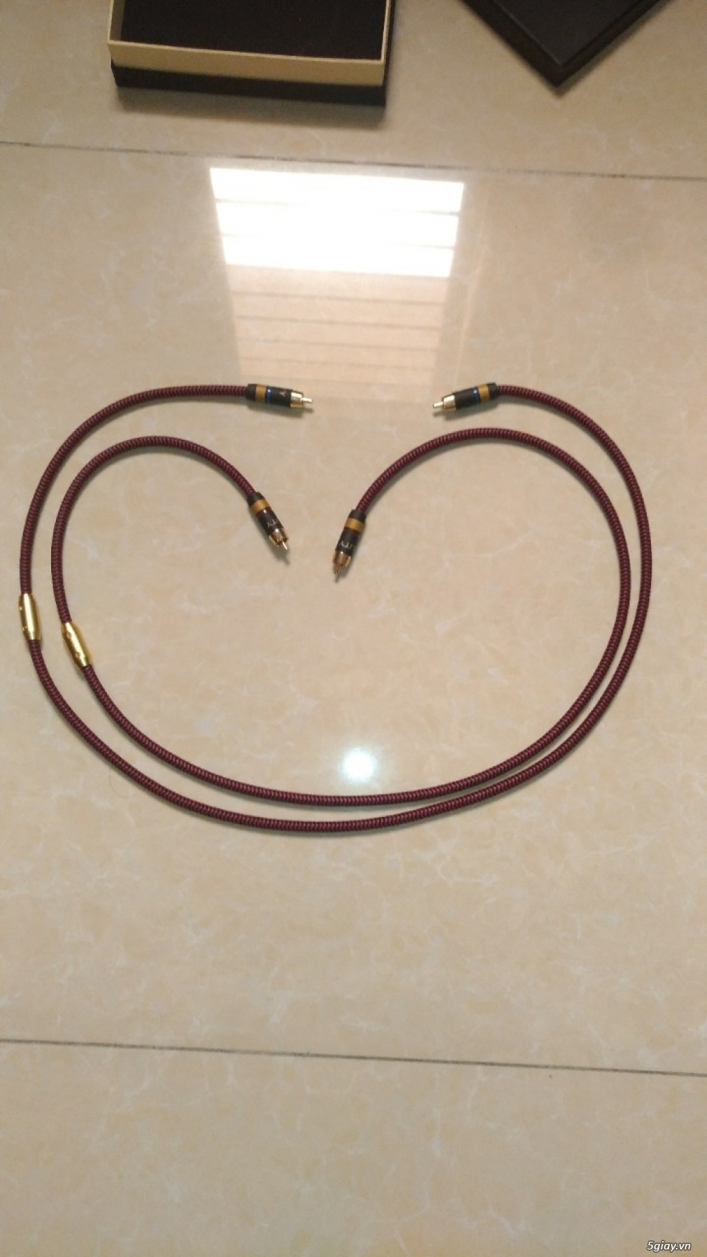 Cần bán 1 cặp dây tín hiệu RCA Nobility - 1