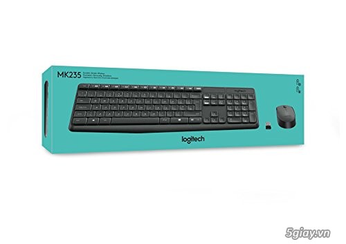 Combo bàn phím + chuột không dây Logitech MK235