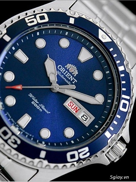 Cần bán đồng hồ Orient Ray 2 Blue còn mới 99% - 5