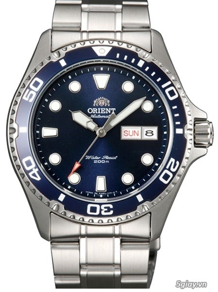 Cần bán đồng hồ Orient Ray 2 Blue còn mới 99% - 3