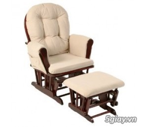 Ghế lắc thư giản châu âu,có 2 màu : trắng và xám.