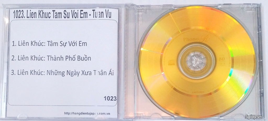 Đĩa Nhạc CD Phono Mitsubishi Chất Lượng Cao - 33
