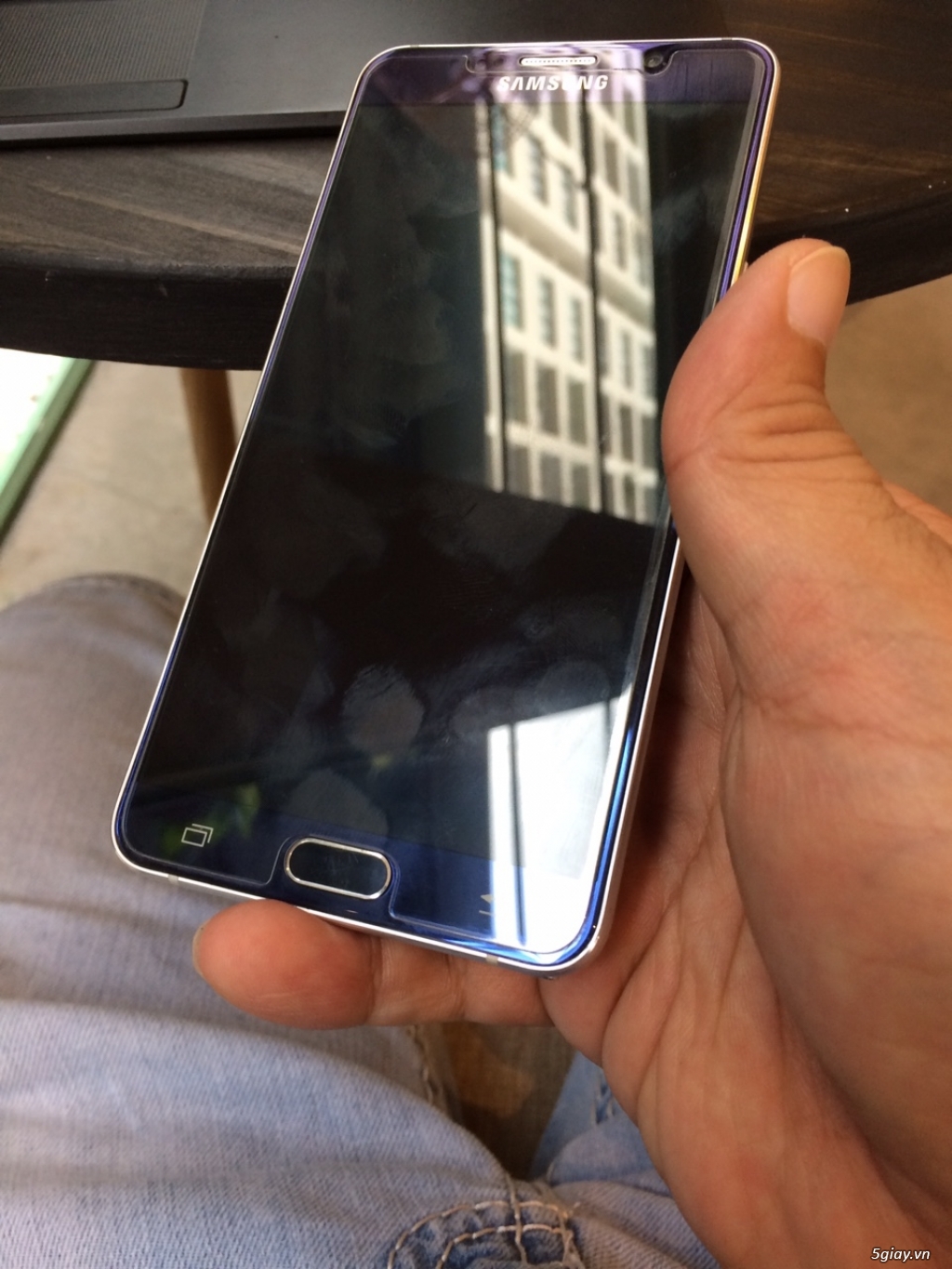 SS Note5 Blue-coban hàng Verizon đẹp keng zin 99% bảo hành 1 tháng - 1