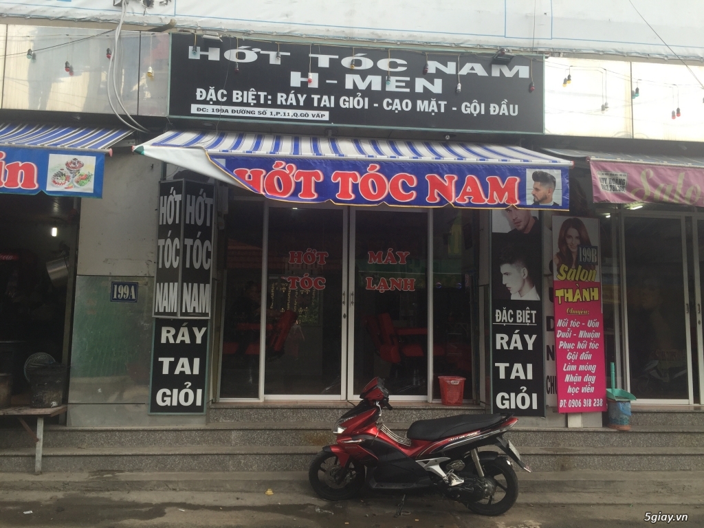 Sang salon tóc Nam mặt tiền đường Cây Trâm phường 9 quận Gò Vấp   sangnhanhcom