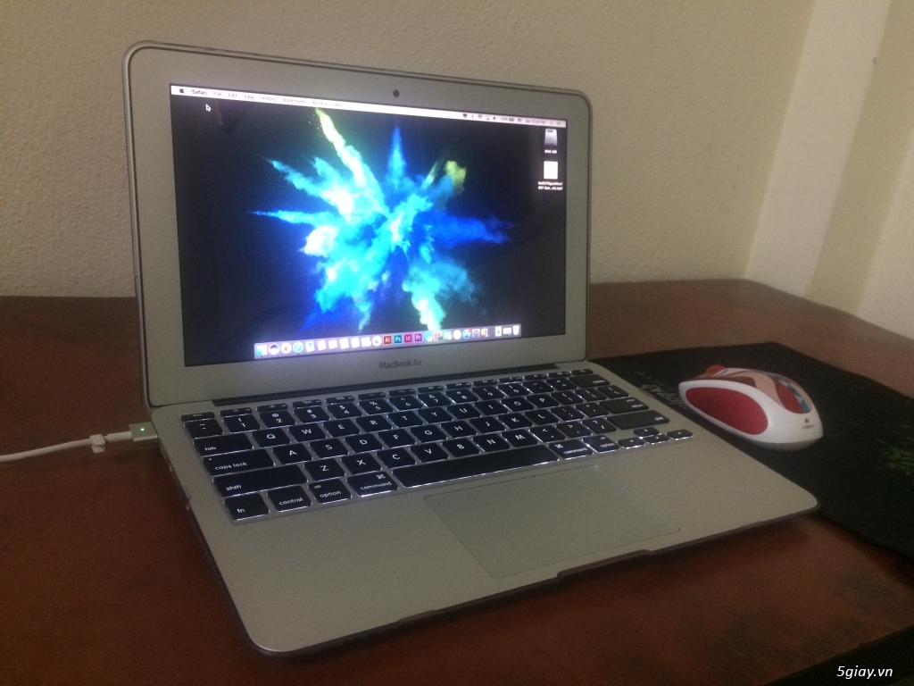 Hạt tiêu Macbook Air Early 2015 -11inch - MJVP2 Max Option còn Care - 2