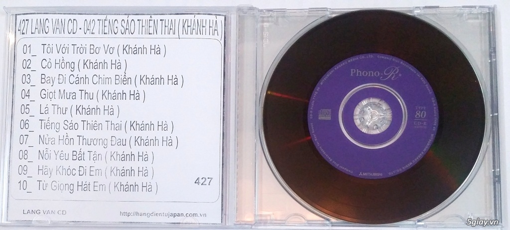 Đĩa Nhạc CD Phono Mitsubishi Chất Lượng Cao - 13
