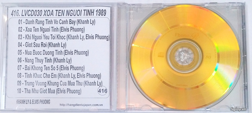 Đĩa Nhạc CD Phono Mitsubishi Chất Lượng Cao - 4