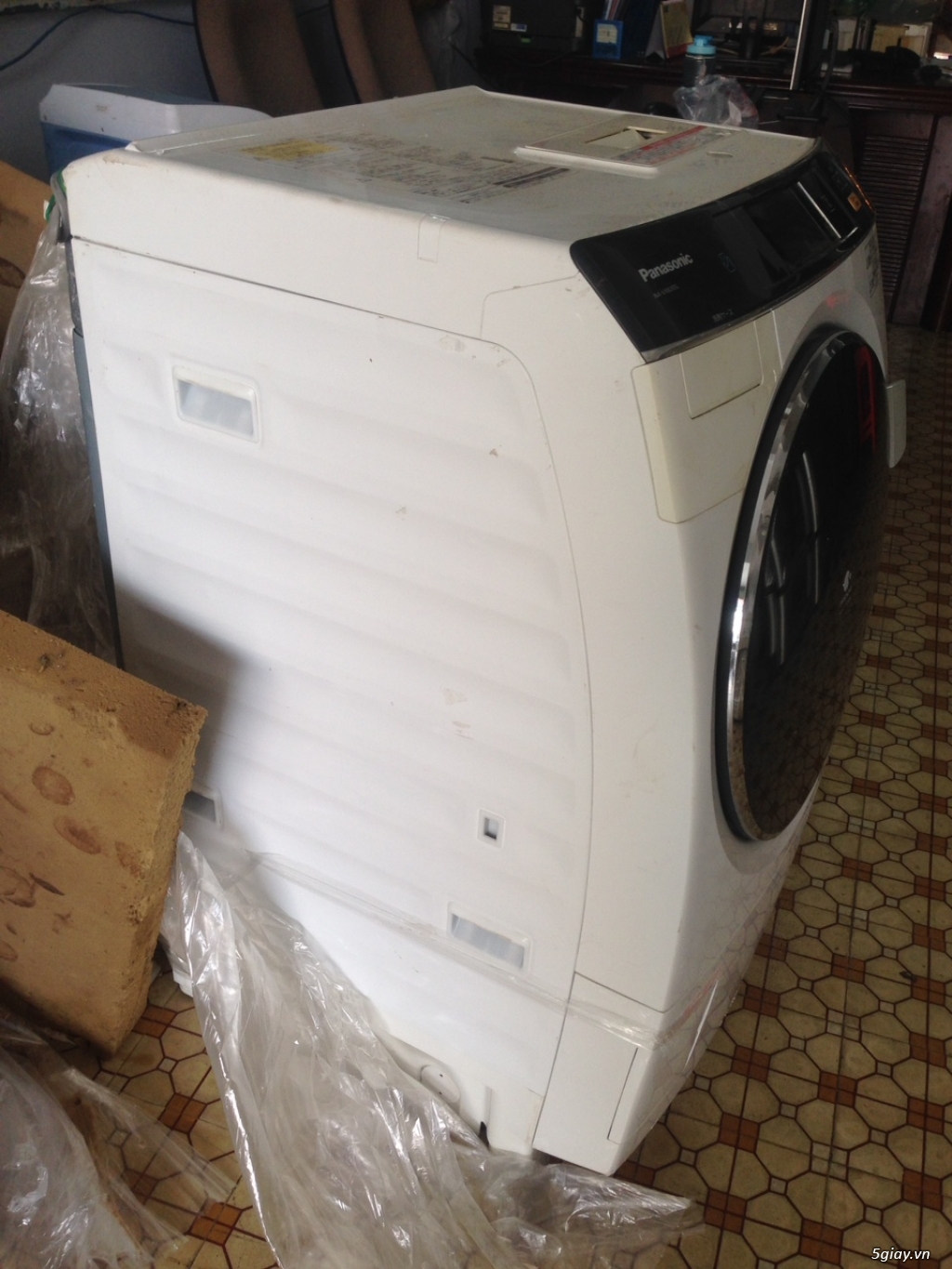 Máy giặt Panasonic Na-vx820SL-date 2013-9kg-sấy block - 4