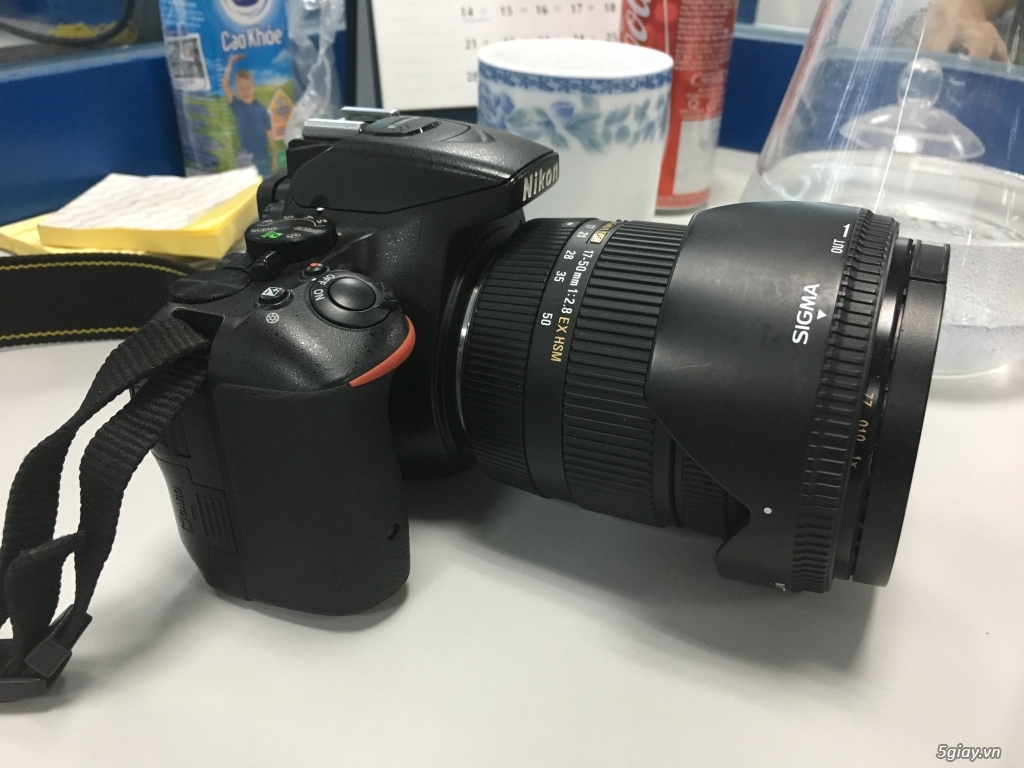 Cần bán Nikon D5500 & Lens Sigma 17-50mm - 1