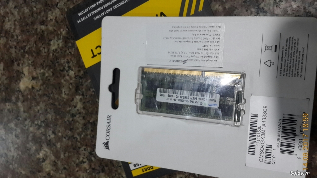 Ram laptop ddr3 2g buss 1333 - 1