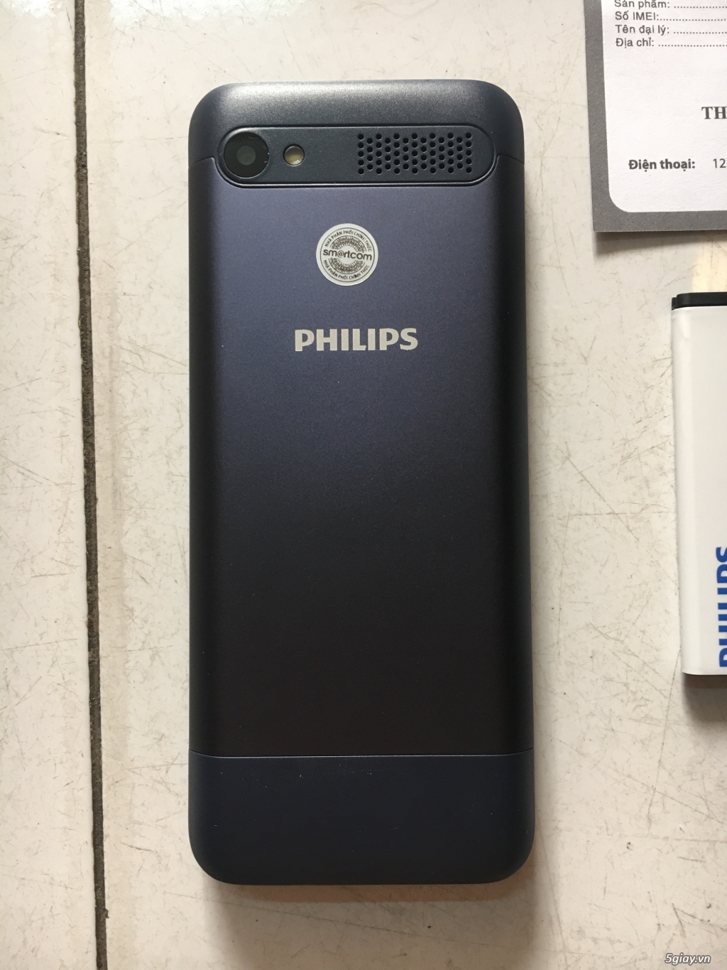 Điện thoại Philips E316 pin 1600mAh chính hãng - 1