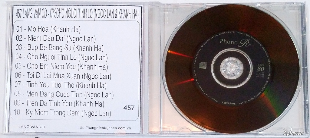 Đĩa Nhạc CD Phono Mitsubishi Chất Lượng Cao - 44